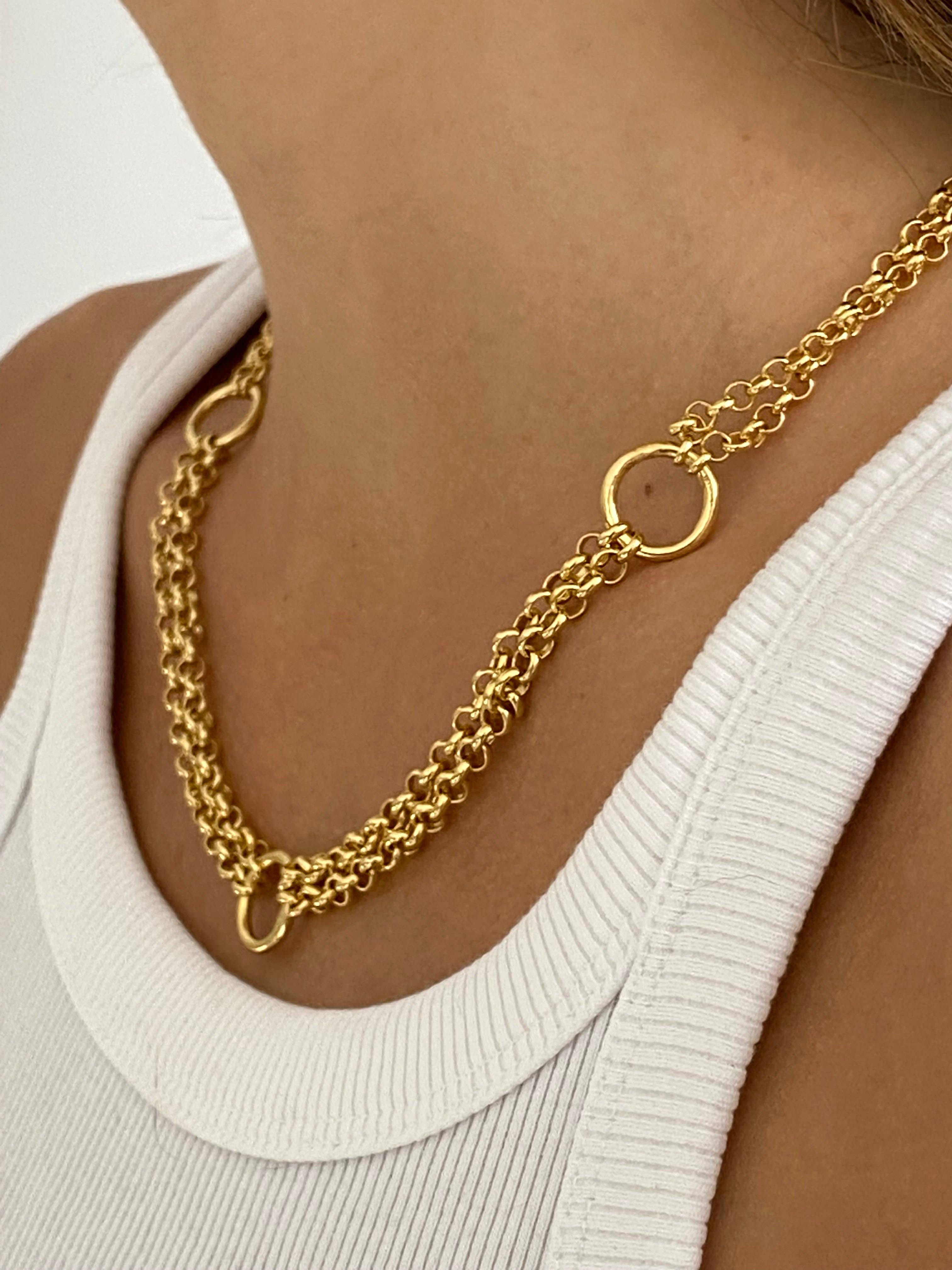 Echo Gold Necklace