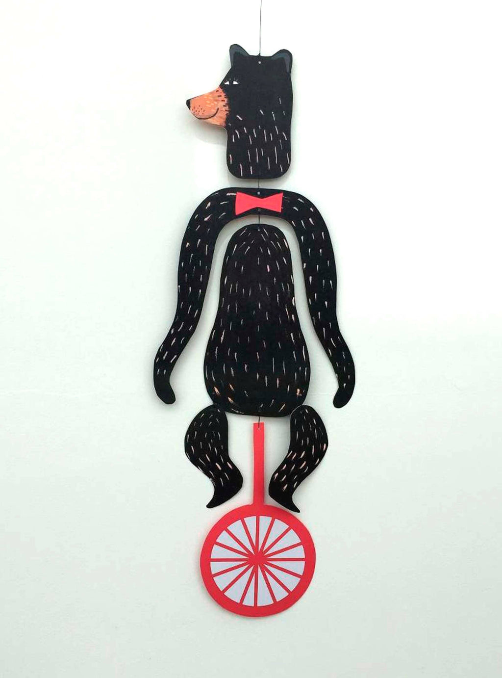 Nursery Circus Bear Kinetic Mobile