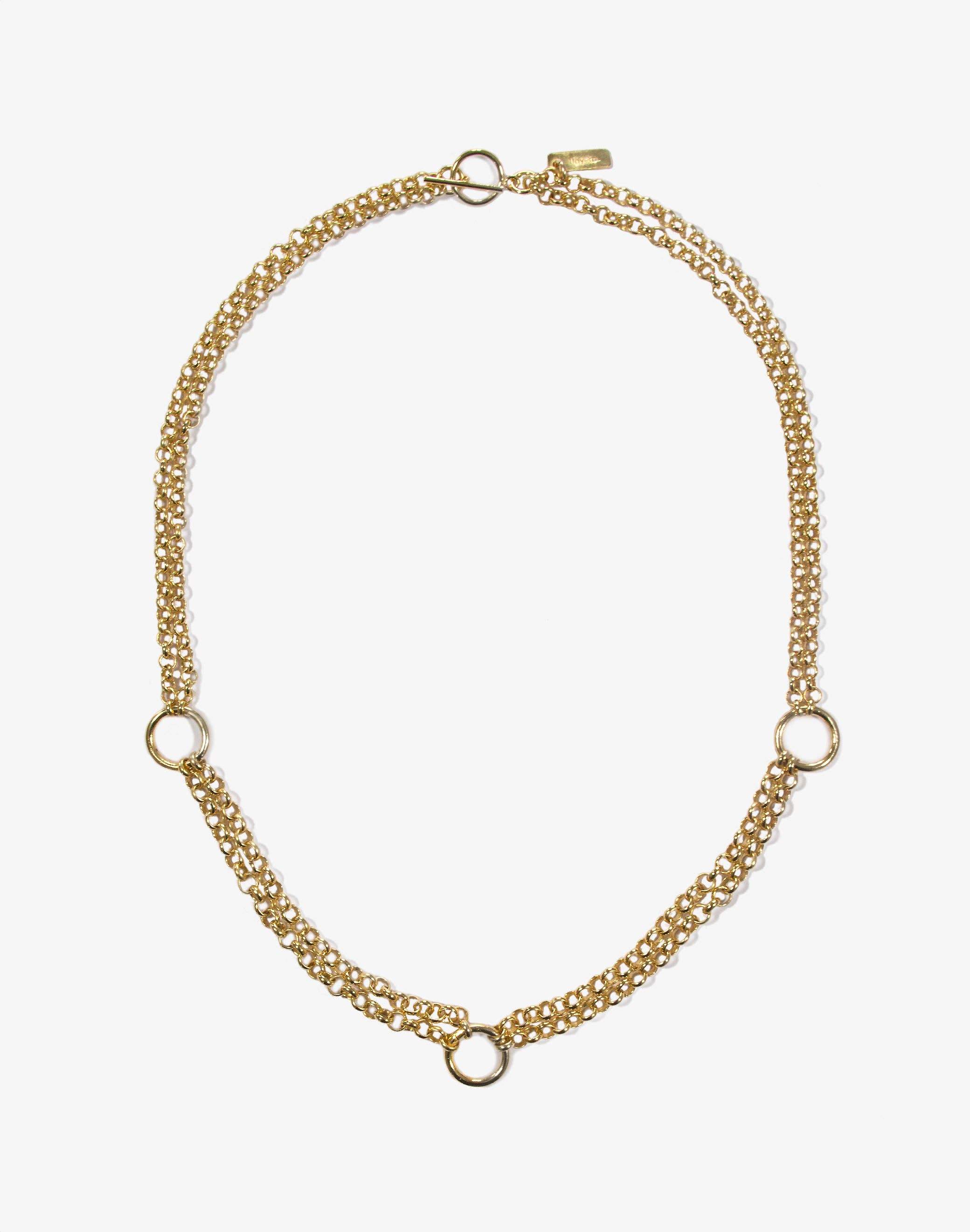Echo Gold Necklace
