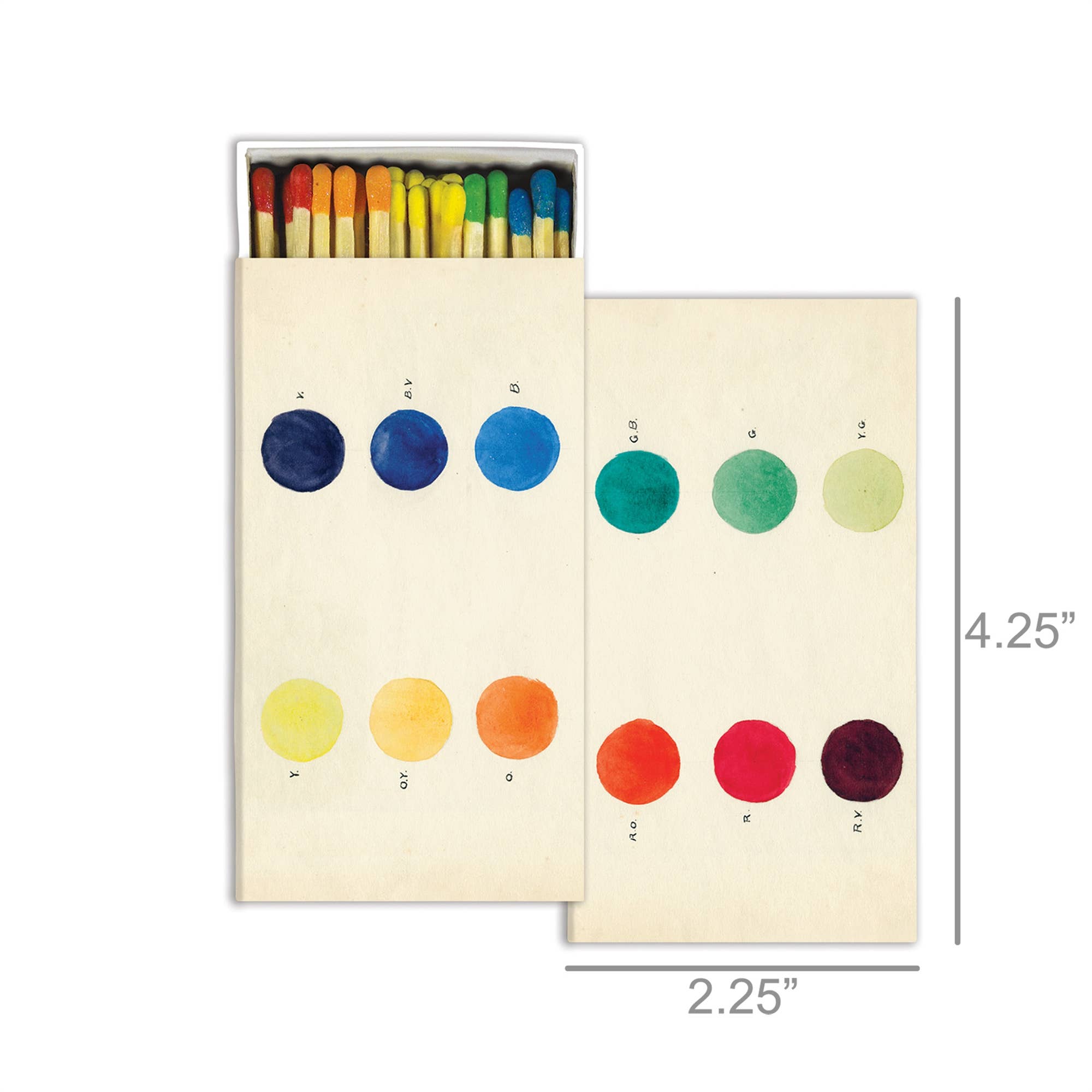 Matches - Intervals of Sevenths - Rainbow